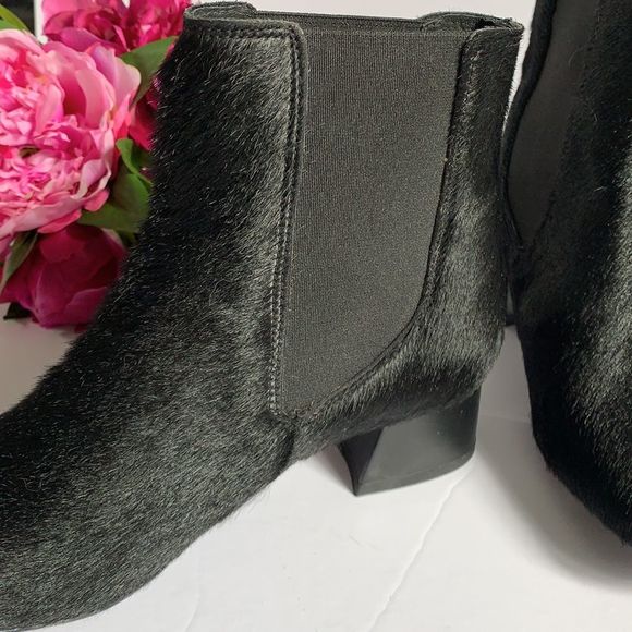 ♥️♥️♥️MIISTA Shailene genuine pony hair ankle boot Size7 - Picture 4 of 6